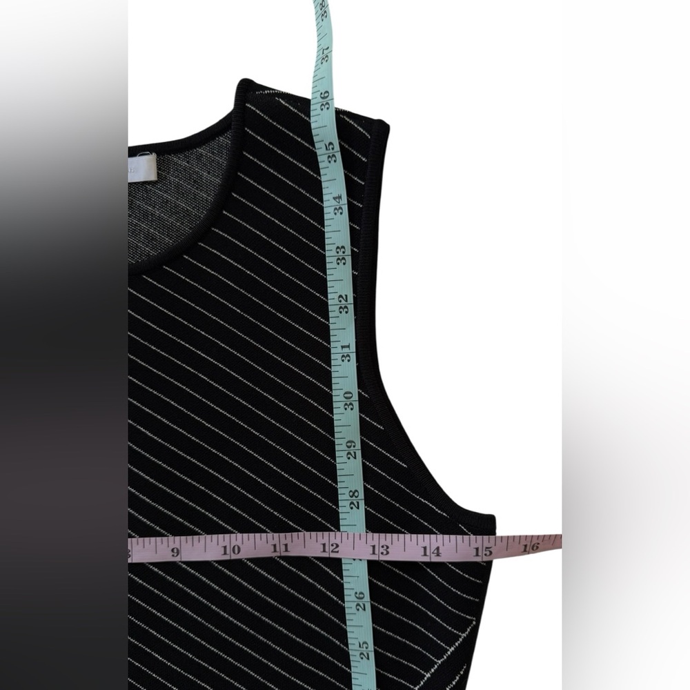 Alexander Wang diagonal striped bodycon midi dress Size Small - Picture 5 of 7